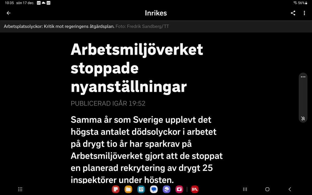 jimvidar's tweet image. Sverigedemokraterna tycker att fler arbetare ska dö på jobbet
