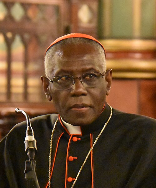 PHerbais's tweet photo. Le cardinal Sarah n’a pas parlé politique. Il a parlé à l’âme de la France. 
« Ne profanez pas cette terre sainte. » 
Une homélie bouleversante, une parole rare, adressée à un pays en péril spirituel. L’article complet et l’homélie en commentaire. 
#Chrétienté #CardinalSarah https://t.co/yTQdWNmrUd