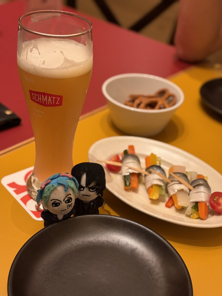 hyogure's tweet image. 昨日の夜は🇩🇪🍺
コハダのロールモプスが美味い～✨️