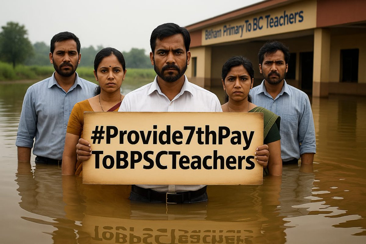 86d5ee49fa27456's tweet photo. #Provide7thPayToBPSCTeachers https://t.co/9hhnTYOE6B