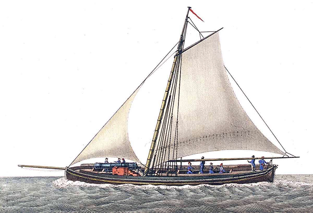 Tal día como hoy, 17 de agosto de 1779, el jefe de escuadra Antonio Barceló organizaba sus divisiones de lanchas cañoneras en el gran asedio de Gibraltar. Si bien sólo estaban armadas con un cañón, hicieron estragos tanto a las defensas como los barcos británicos del Peñón.