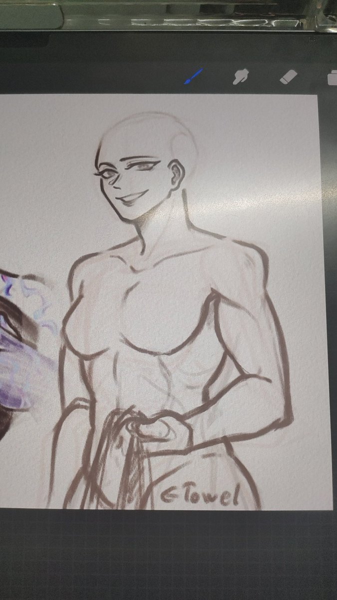 BrainrotgoBRRRR's tweet image. Idk what im doing rn-
Im drawing Rumi ig-