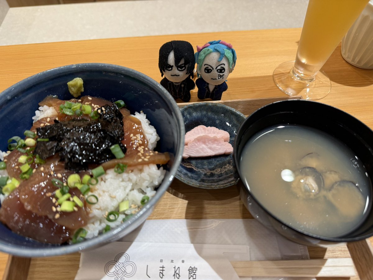 hyogure's tweet image. しまね館でランチ🥺