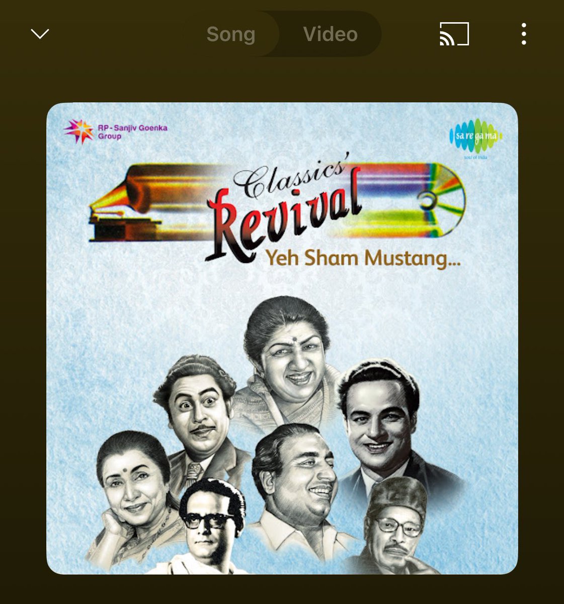 ah yes, the kishore kumar classic 'yeh sham mustang.' not to be confused with his other classic songs like 'neele neele hummer par' and 'mere sapno ki gaadi kab aayegi tu'