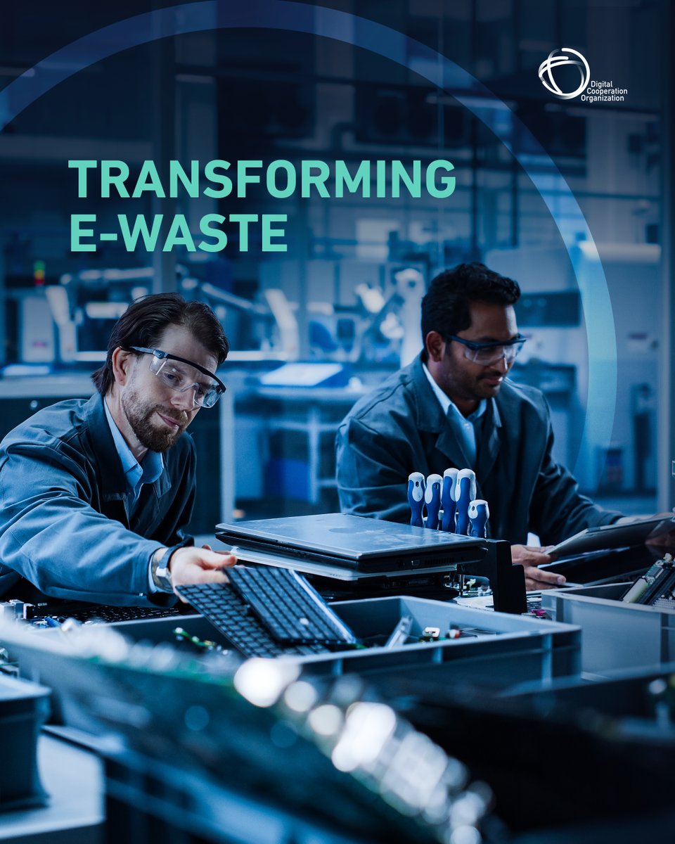dcorg's tweet image. E-waste is the fastest growing waste stream on Earth.
DCO’s new framework helps countries turn this challenge into an opportunity, driving sustainability, inclusion, innovation and economic value through circular practices.
Learn more: dco.org/dco-e-waste-ma……