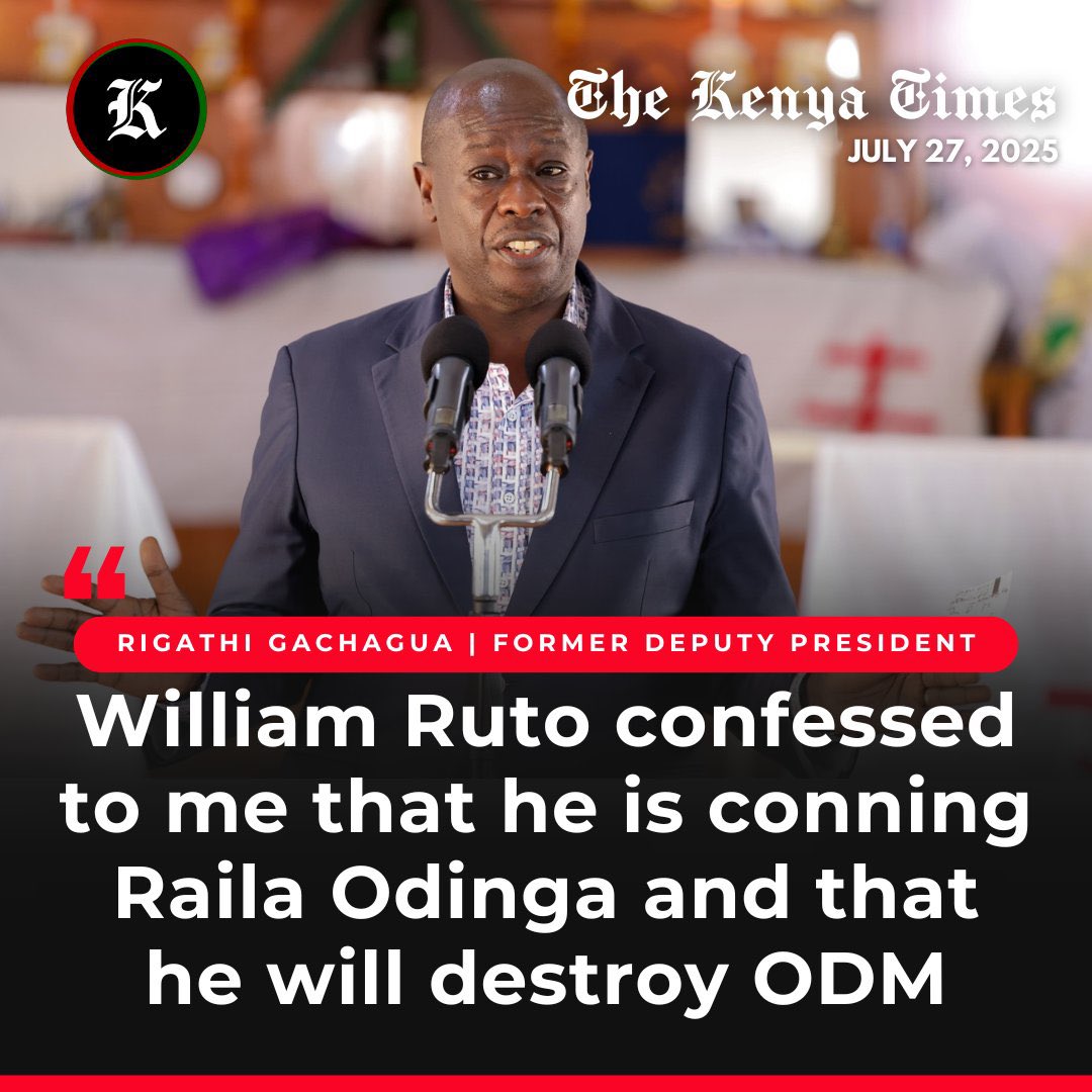 The only thing I support Kasongo for is his destruction of ODM. He is doing an excellent job.