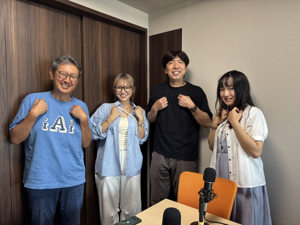 nezutoshi's tweet image. ラジオ「ねづっちのお笑い学校」でした。今回も楽しかった😄このコーナーはラジオ大阪「高橋誠のあのコロのミライ」で聴けます。