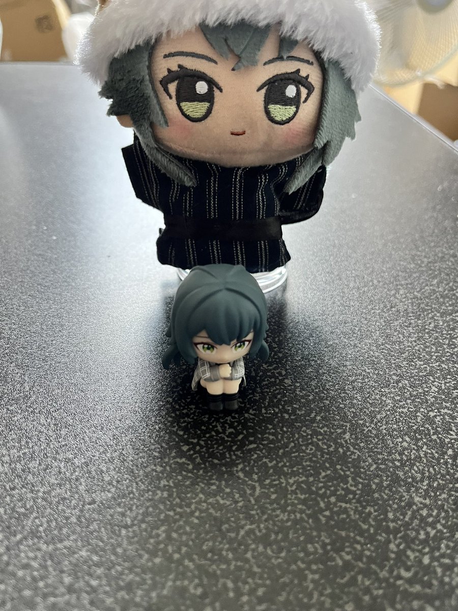 Zuaq8U's tweet image. まちぼうけコンプリートできましたよ
🦔「まあ、私が当たるまで引くのは当然だよね。」
#初星学園ぬいぬい部