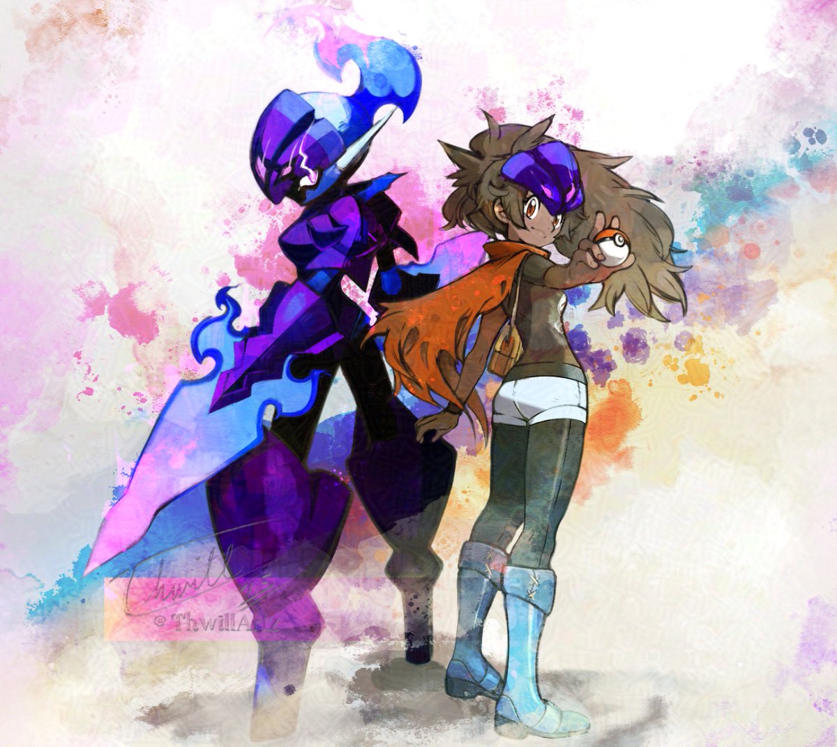 Knight in Blackened Armor Duo - 黒ずんだ鎧の騎士デュオ ⚔️