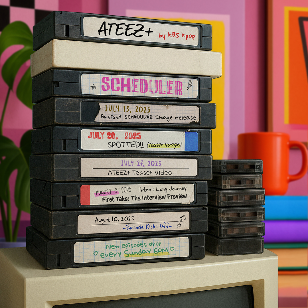 StudioK_twt's tweet photo. 💌 [ARTIST+:  𝐀𝐓𝐄𝐄𝐙+] 

『SCHEDULER OPEN』

ATEEZ+ 의 스케줄러를 확인하세요.

[ATEEZ+]  by. KBS KPOP
☑️ 매주 일요일 6PM (KST) 새로운 에피소드 오픈
☑️ 2025.08.10 KBS KPOP 최초 공개

#ARTIST_PLUS #ATEEZ_PLUS 
#ATEEZ #에이티즈
#StudioK #KBSKPOP 
@ATEEZofficial https://t.co/pyOsI0BzlN