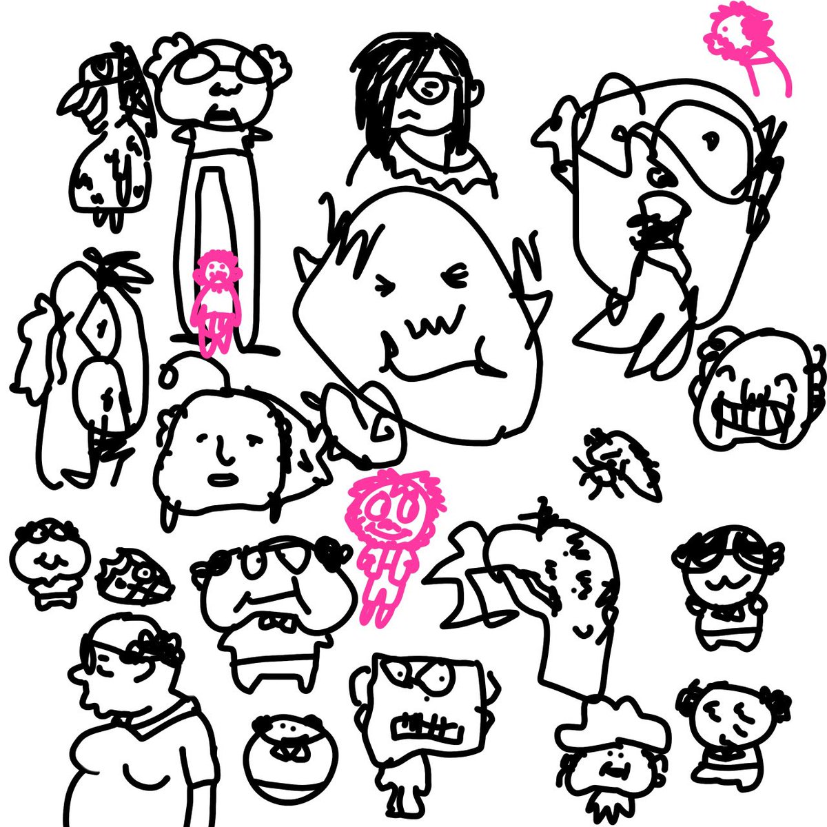 slashysox's tweet image. me and my friend made a frank page in the car on our trip what do you guys think the pink ones are charlie