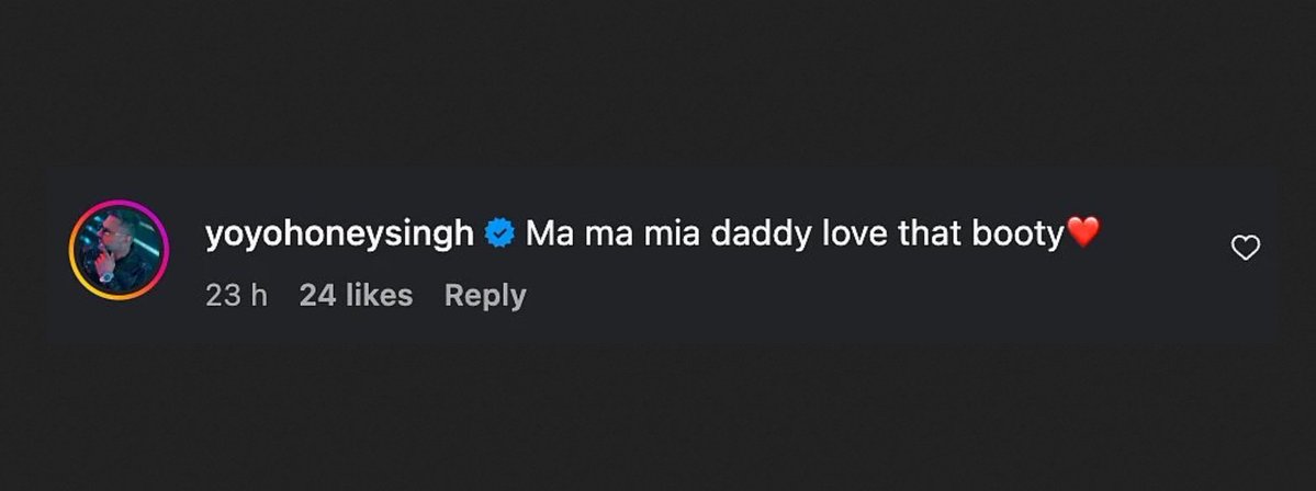 Bollywood_Base's tweet image. 🚨'Daddy Love That Booty': Yo Yo #HoneySingh, 42, Drops Cheeky Comment On Actress #SeeratKapoor's Sultry Photos😲
Yo Yo Honey Singh, 42, spices things up with a cheeky "Daddy love that booty" comment on actress Seerat Kapoor's sultry pics! 😜
The internet's buzzing with this…