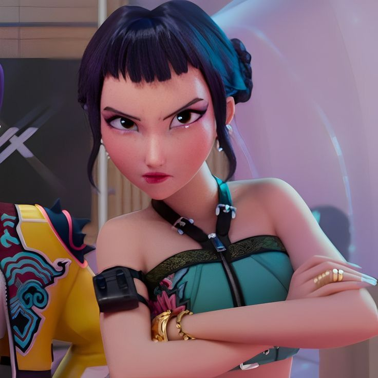 ghostingharu's tweet image. who would win in a rap showdown? they put it to the test but we all know they end up annoying each other off until they angrily make out idk
#zoeybaby #kpopdemonhunters