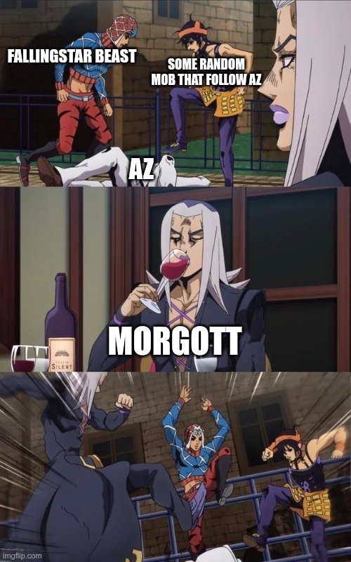 GachaPengAZ04's tweet image. Nightreign Memes before new Everdark. Also I found wife!!
Meme by @SilverSeiba