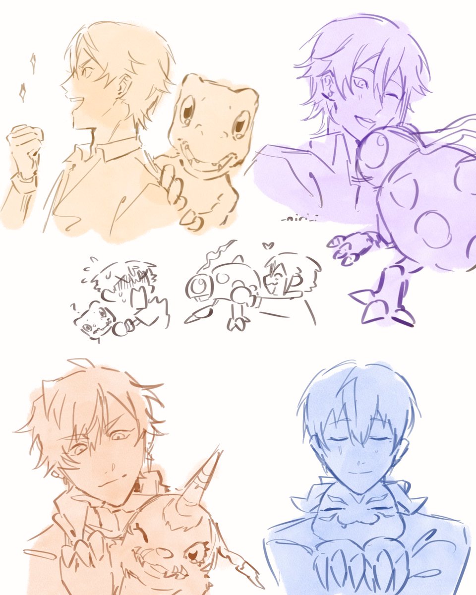 _niri_i's tweet image. does anyone here like digimon,,,