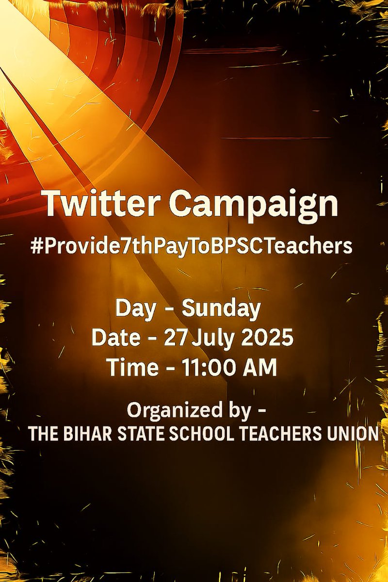 mdfaizan254's tweet photo. #Provide7thPayToBPSCTeachers 
#7thpayforBPSCTeachers 
@NitishKumar @samrat4bjp #BJP #nitish @RajnishJhakumar @Jduonline @RJDforIndia @yadavtejashwi #rjd https://t.co/v0AyhgCVgP