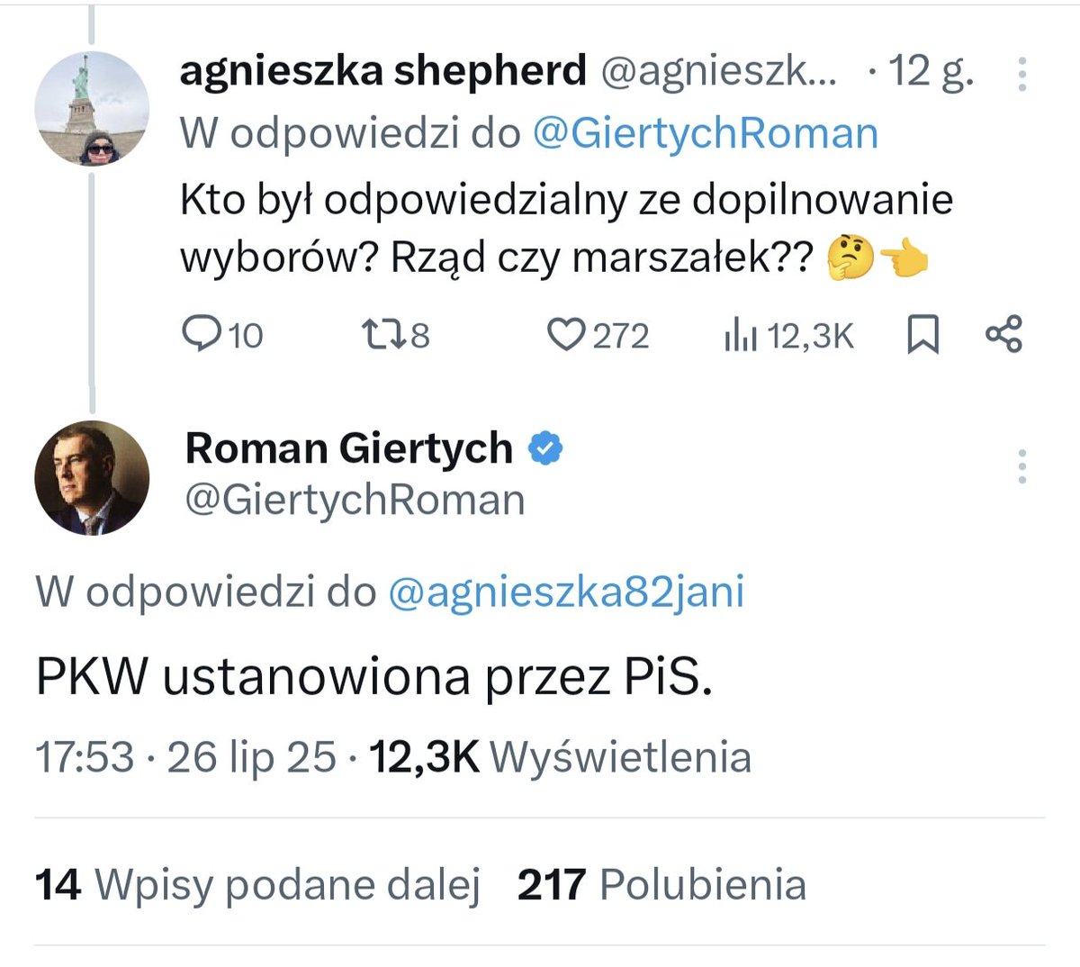 Woz_Piotr's tweet image. Pomijam już, że @GiertychRoman działa nawet wbrew zaleceniom i słowom Premiera. Ale wk...mnie jak ktoś traktuje mnie jak kogoś niepełnosprawnego na umyśle lub mającego 3 klasy szkoły podstawowej. Roman, wiesz k..., że w PKW, 5 z 9 członków to ludzie #K15X. Siądź na dupie i weź…