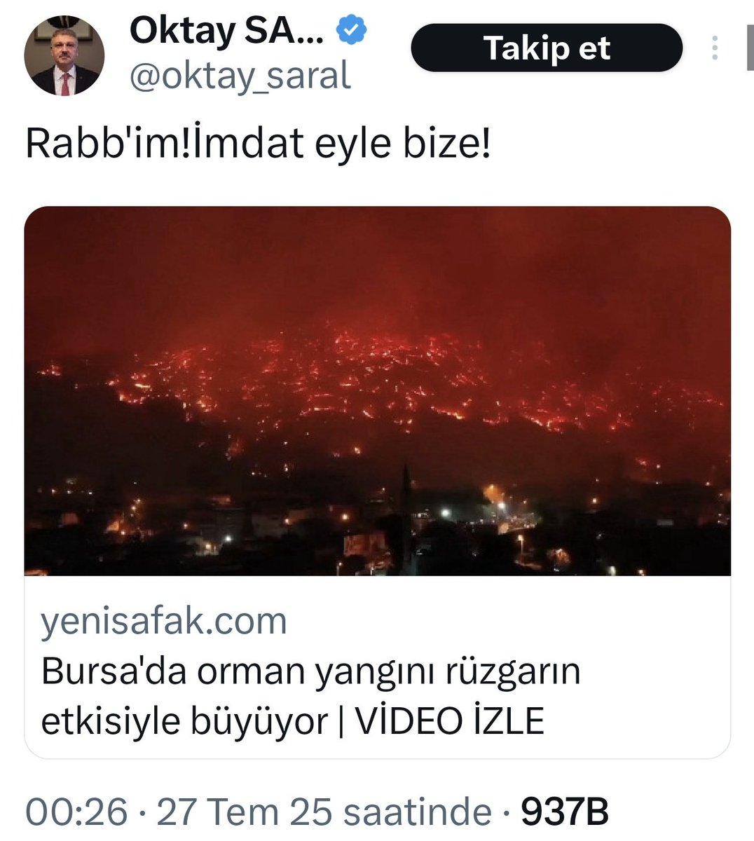 varcharian's tweet photo. saatte ortalama 1,2 milyar tl vergi topluyorsun ve yangın anında a planın: 'gece müdahale edemeyiz, sabah olunca bakarız' deyip uyumaya gitmek, b planın: tivitırdan allah'a ulaşmaya çalışmak. c planında 'her yerde yangın var, sanki bir tek bizde mi' algısıyla kurtulmaya çalışmak https://t.co/ScbaIweZp0