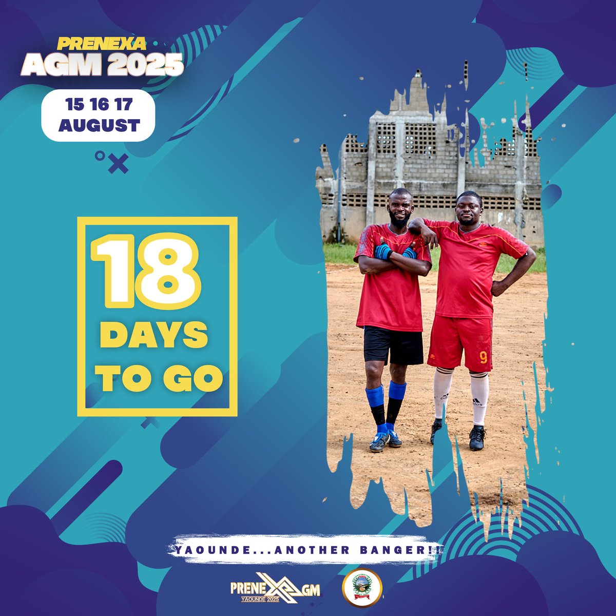 prenexa's tweet image. We are almost at the Half mark!!
Tic toc....
#PRENEXAAGM2025
#Yaounde2025
#AnotherBanger
