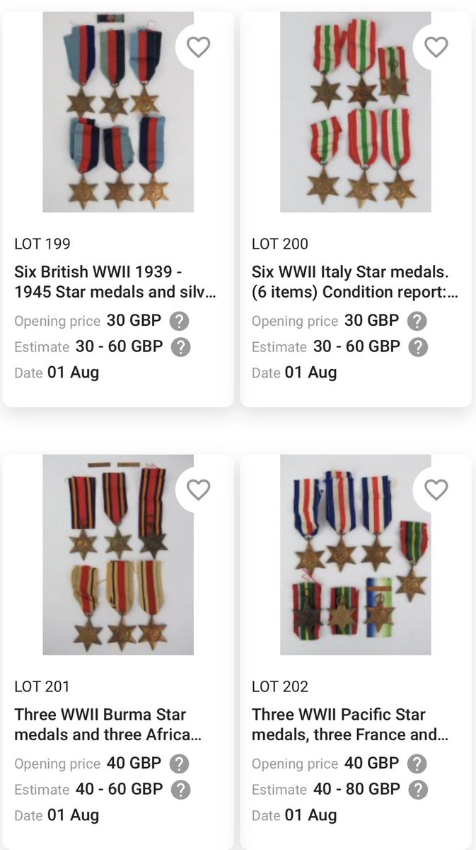 Just a sample of the wonderful private collection of war medals in our next Auction on 1st August 2025 at bentleysfineartauctioneers.co.uk #medals #star #ww1 #ww11#Antarctic