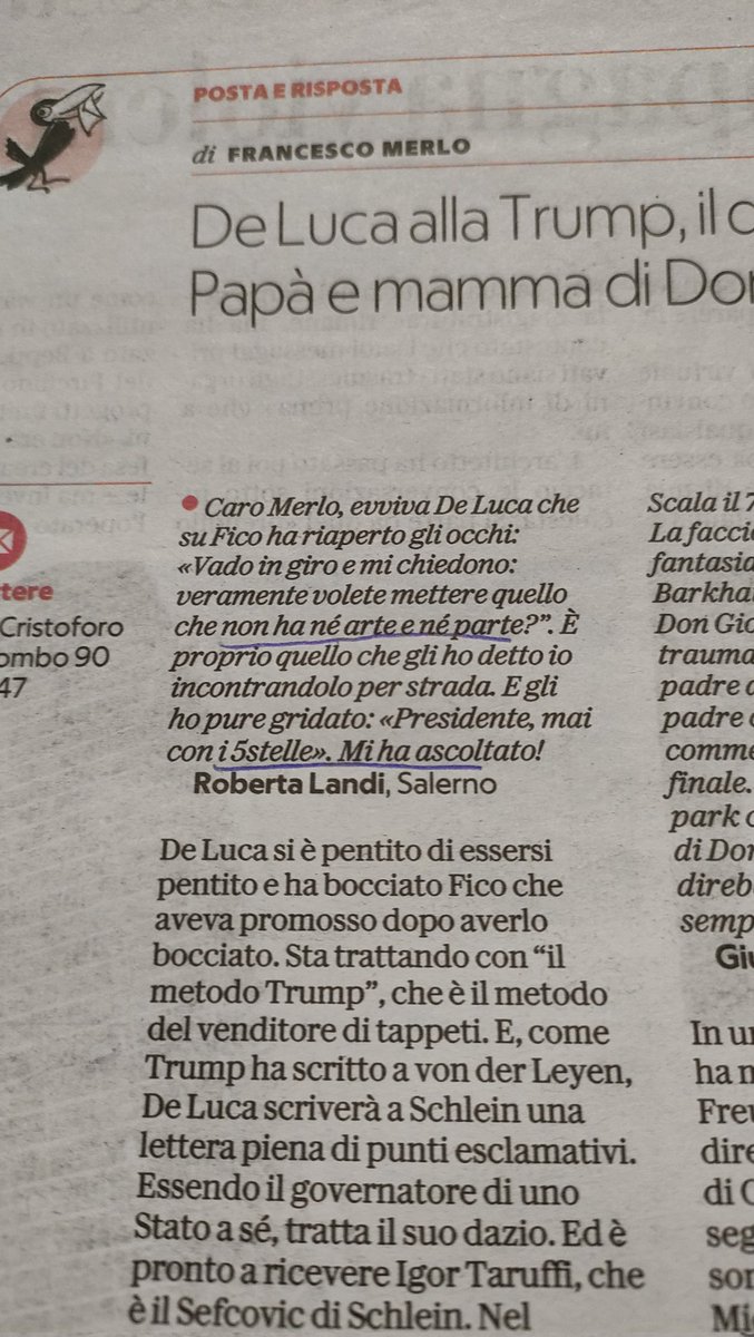 unoenessunoe's tweet image. E anche questa domenica #FrancescoMerlo si è ricordato di #GiuseppeConte