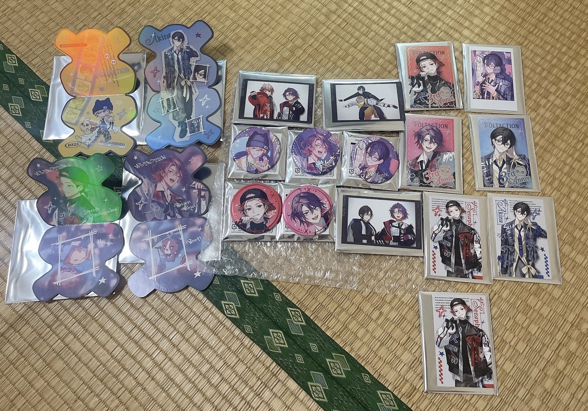 MATCHA___02's tweet image. ランダムグッズ開封した結果これ
これはかへ組狙うしかないのでは