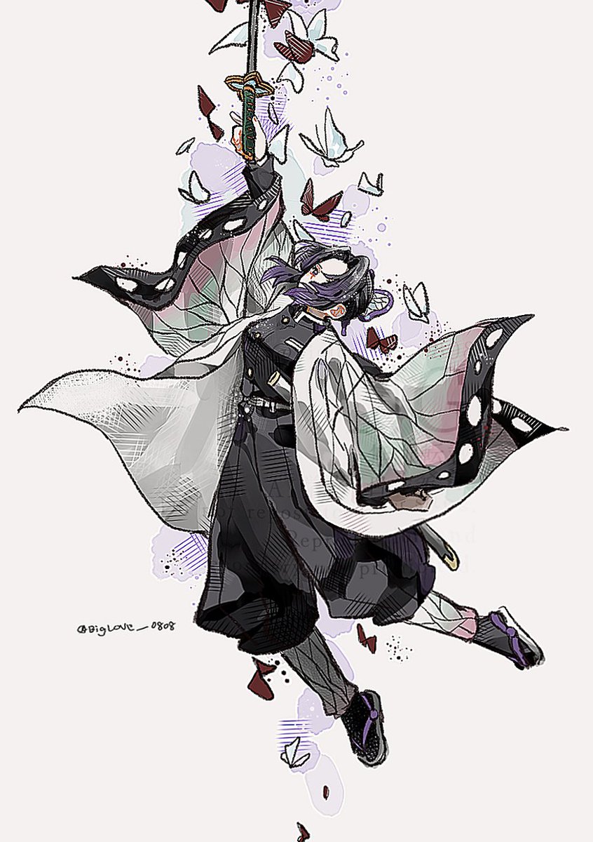 bigLOVE___0808's tweet image. 久々に鬼滅の絵を