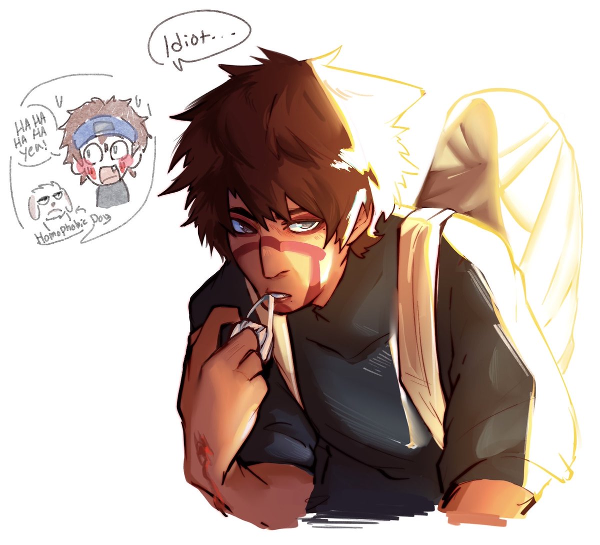 JaistrawSide's tweet image. I like the cat boy/dog boy yaoi #naruto #yaoi #yaoimaxxing