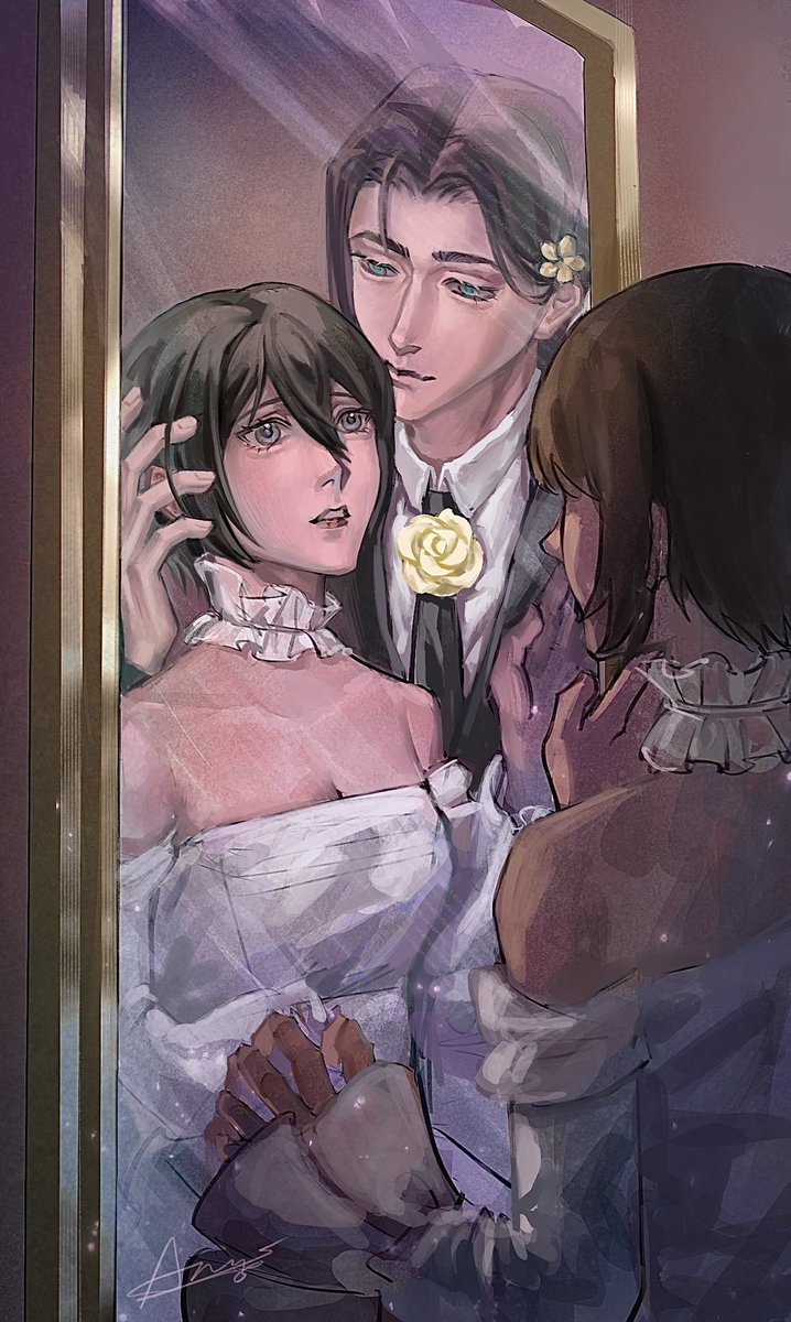 Mariage d’Amour 
#ErenJaeger #aot #eremika