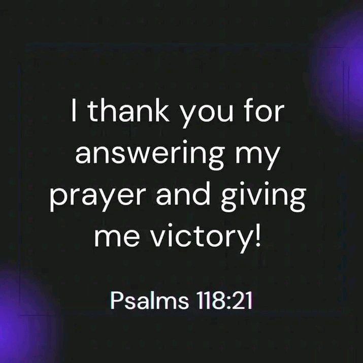 Thank you Lord 🙏