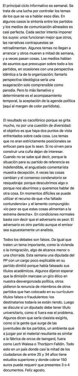 Daniel Gascón (@gascondaniel) on Twitter photo Todos los debates son falsos elperiodicodearagon.com/opinion/2025/0… a través de <a href="/periodicoaragon/">El Periódico de Aragón</a> Todos los debates son falsos elperiodicodearagon.com/opinion/2025/0… a través de <a href="/periodicoaragon/">El Periódico de Aragón</a>