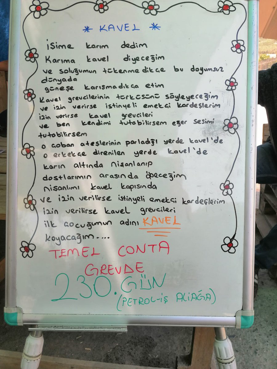 temelcontagrev's tweet image. Temel Conta Grevde 230. Gün!
1963’te Kavel işçisi “Bu ülkede grev hakkı yoksa biz var ederiz!” dedi ve kazandı.
2025’te Temel Conta işçisi diyor ki:
“O hakkı aldık ama kullanmamıza hâlâ tahammül edemiyorlar!”
Kavel’den Temel Conta’ya miras aynı ruh, aynı kararlılık✊️