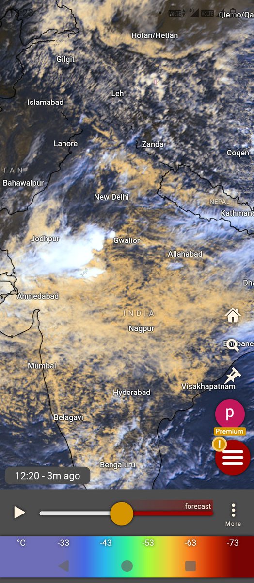 pkusrain's tweet image. Depression has changed its path and weakened significantly. It may continue to bring moderate to heavy showers over south Rajasthan and northwest Madhya Pradesh. Rest of central India will receive only light to moderate showers.
