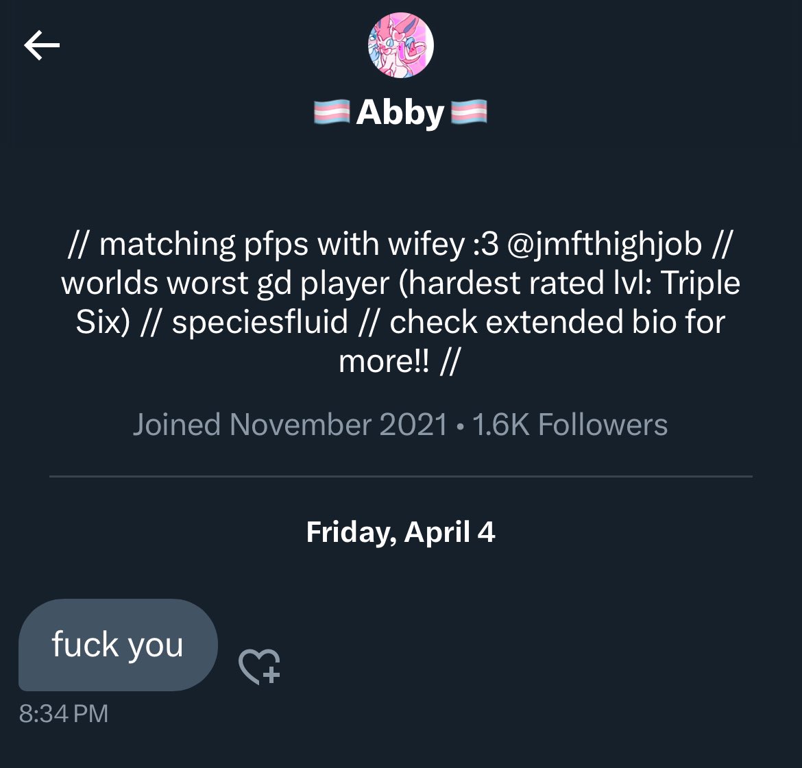 AAAHHHbby's tweet image. this bitch is so rude why does anyone follow her she’s actually such an asshole
