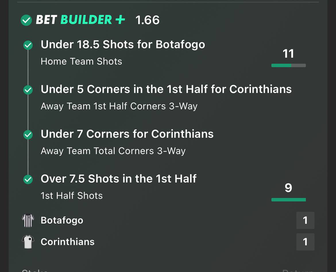 CornerCityTips's tweet image. BOOOM ANOTHER ONE 🇧🇷 

9 IN A ROW ✅✅✅✅✅✅✅✅✅