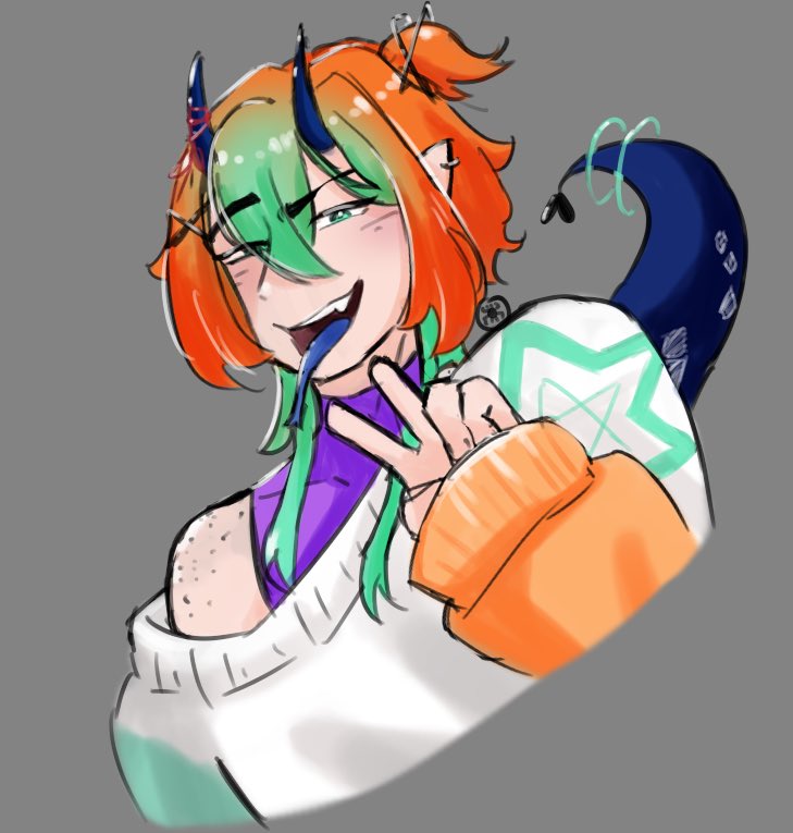 CC_Cyks's tweet photo. @Xernumina Sorry it took me forever to get back to this (＞人＜;) hope you like it tho ╰(*´︶`*)╯♡ https://t.co/glZCljrkO8