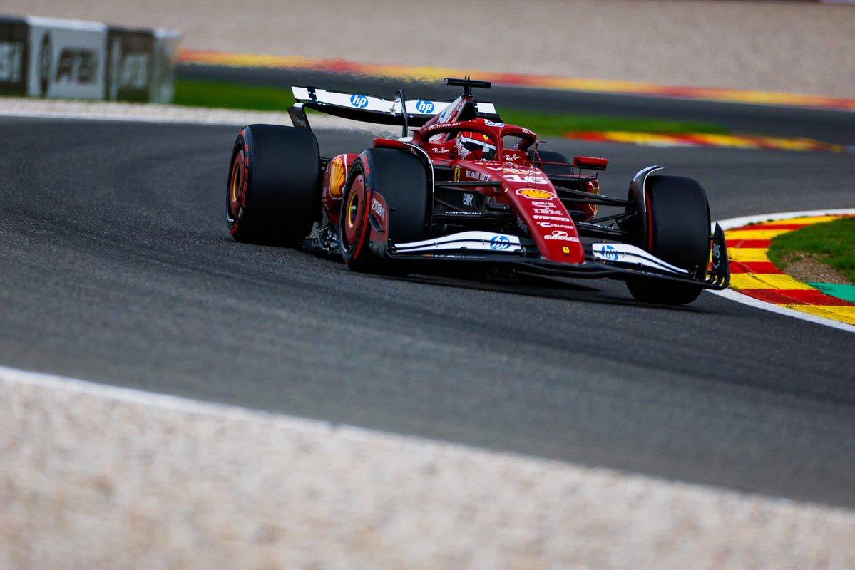 ThisIsFormu1a1's tweet image. F1, Ferrari can use less extreme setups: performance unlocked:
— Ferrari made strategic adjustments to the SF-25's setup during the second day of qualifying in Belgium, focusing on ground clearance and stiffness to prepare for potential rain. Speaking to media, Charles Leclerc…