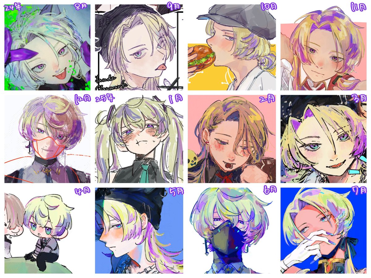 sono_2107's tweet photo. one year with Claude Clawmark https://t.co/5gM3b3XRbF