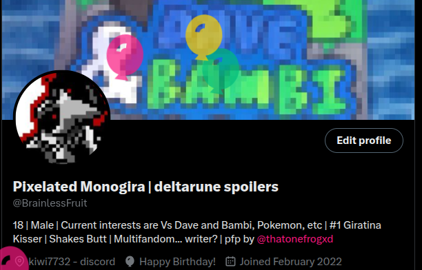 BrainlessFruit's tweet image. IT'S!!! IT'S!!! IT'S!!!!!!!!!!!!!!!!!!!!!