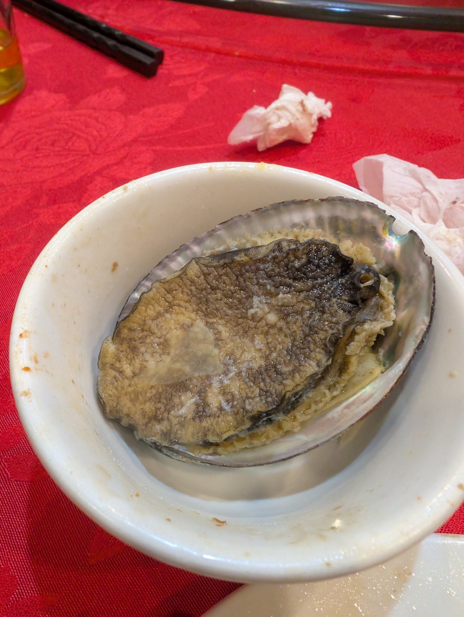 新鮮鮑魚，軟嫩多汁QQ的
超好吃