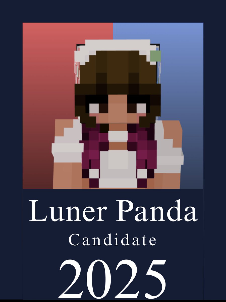 LunerPanda1's tweet photo. Running for president in #doozersmp
Can I count on your vote? https://t.co/LPbRIP9b67