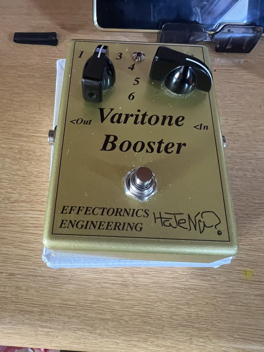 HaTeNa? Varitone Booster EFFECTRONICS ENGINEERING