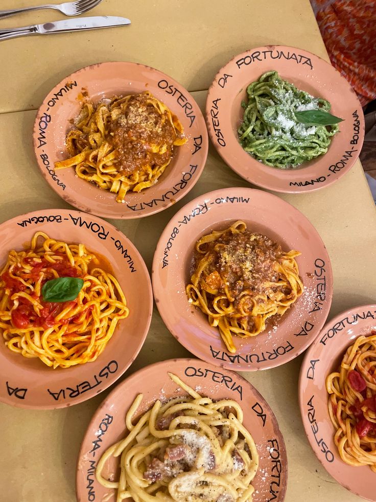 mozinity's tweet image. Italian dishes