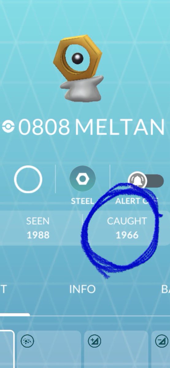 BlueToed's tweet image. Couldn’t sleep so I did a #PokemonGo #MeltanBox. They don’t stay still! 😂 I’ve never seen a Pokémon jump around so much. Overall I threw  27 #ExcellentThrows, 3 broke away but 24 stayed. Lots of XP but no good IVs. 1,966 catches so far, still don’t have the #Hundo :-( ✌🏼💙🐒🕹️