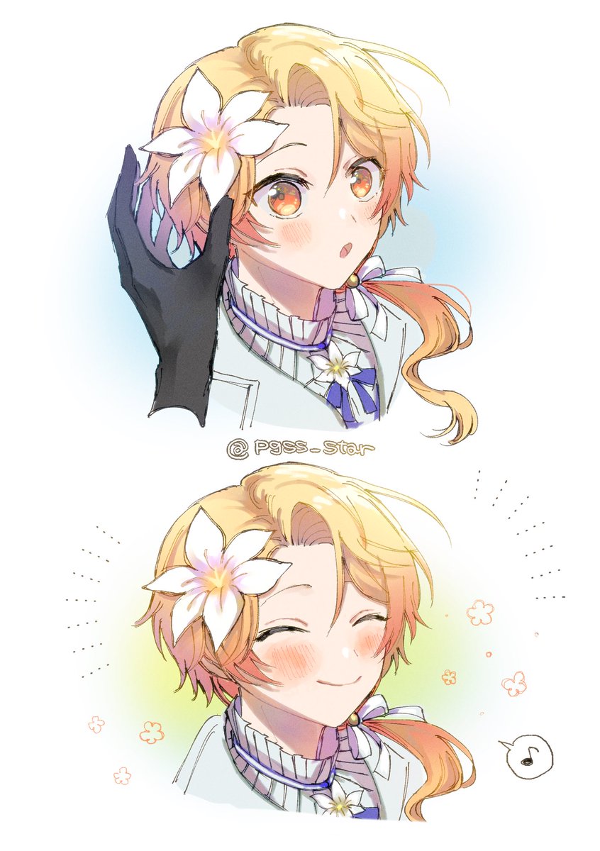 pgss_star's tweet image. 黒白百合🎈🌟