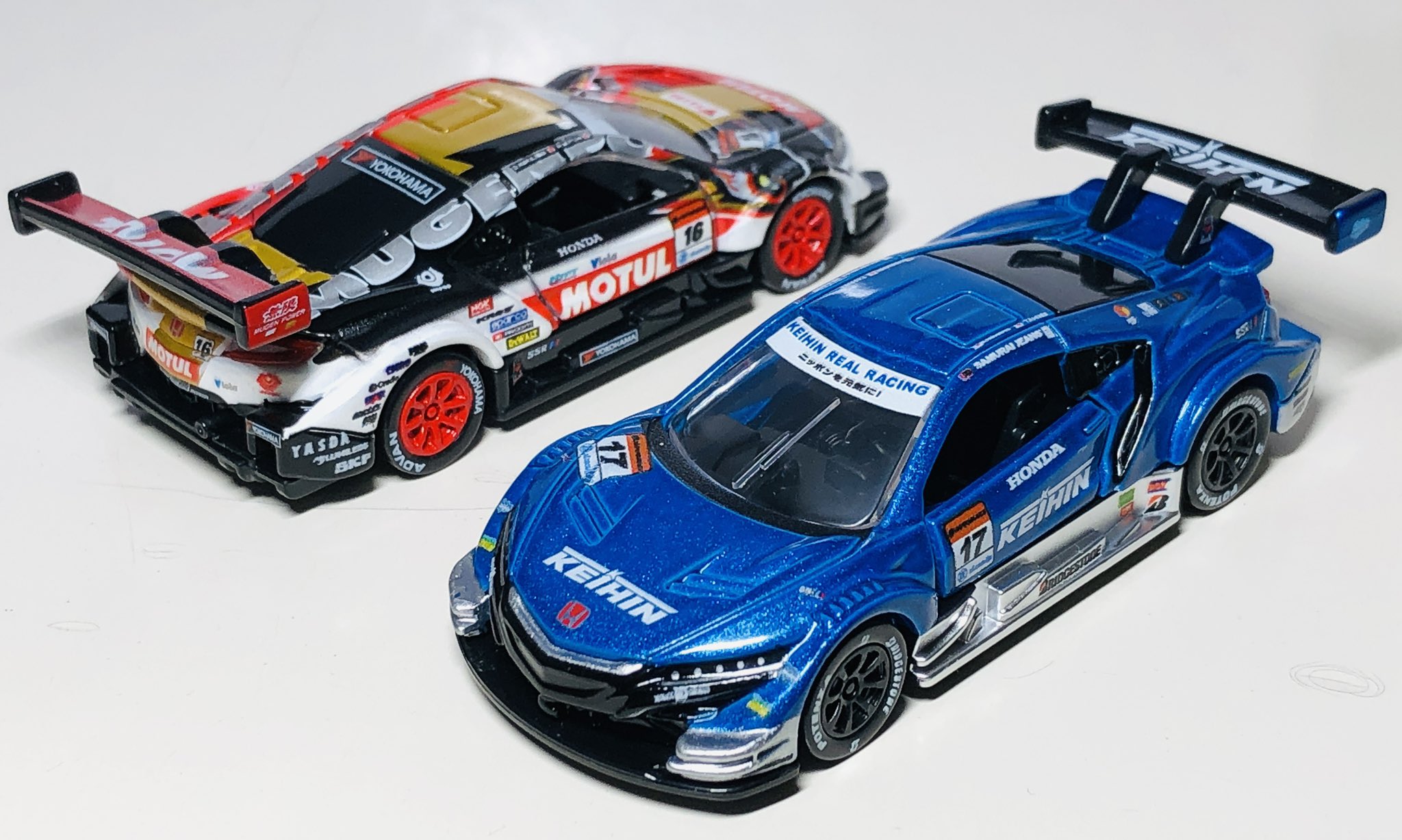トミカ 一番くじ R賞 NSX-GT 2台セット　1 トミカくじ第2弾•01 R賞•トミカプレミアムR acing NSX-GT - メルカリ