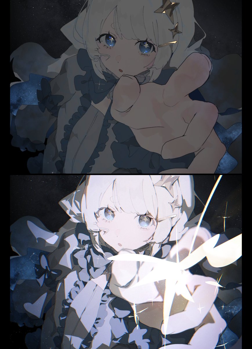 yuyufufu_'s tweet image. 光を入れる作業に心血を注いでいる