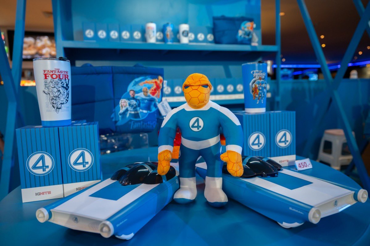Hello98_th's tweet image. The Fantastic Four: First Steps เดอะ แฟนแทสติก 4: จุดเริ่มต้นปฐมบทใหม่” พร้อมเสิร์ฟ 4 เมนูสุดพิเศษเพียงพกตั๋วหนัง “Marvel Studios&apos; ในเครือ Major Group เข้าตั้งแต่ 24 - 28 กรกฎาคม 2568 ณ ลาน Infinicity Hall สยามพารากอน

🔗facebook.com/share/p/1GXkek…

 #FantasticFourTH #แฟนแทสติก4
