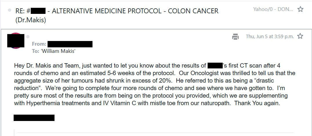 William Makis MD (@makismd) on Twitter photo NEW ARTICLE: IVERMECTIN and FENBENDAZOLE Testimonial - 59 year old Canadian woman with Stage 4 Colon Cancer metastatic to liver, lymph nodes, reports after 1.5 months
Colon Cancer has not been easy to deal with. 
Some cases respond very well and some don't.
We still have a lot NEW ARTICLE: IVERMECTIN and FENBENDAZOLE Testimonial - 59 year old Canadian woman with Stage 4 Colon Cancer metastatic to liver, lymph nodes, reports after 1.5 months
Colon Cancer has not been easy to deal with. 
Some cases respond very well and some don't.
We still have a lot