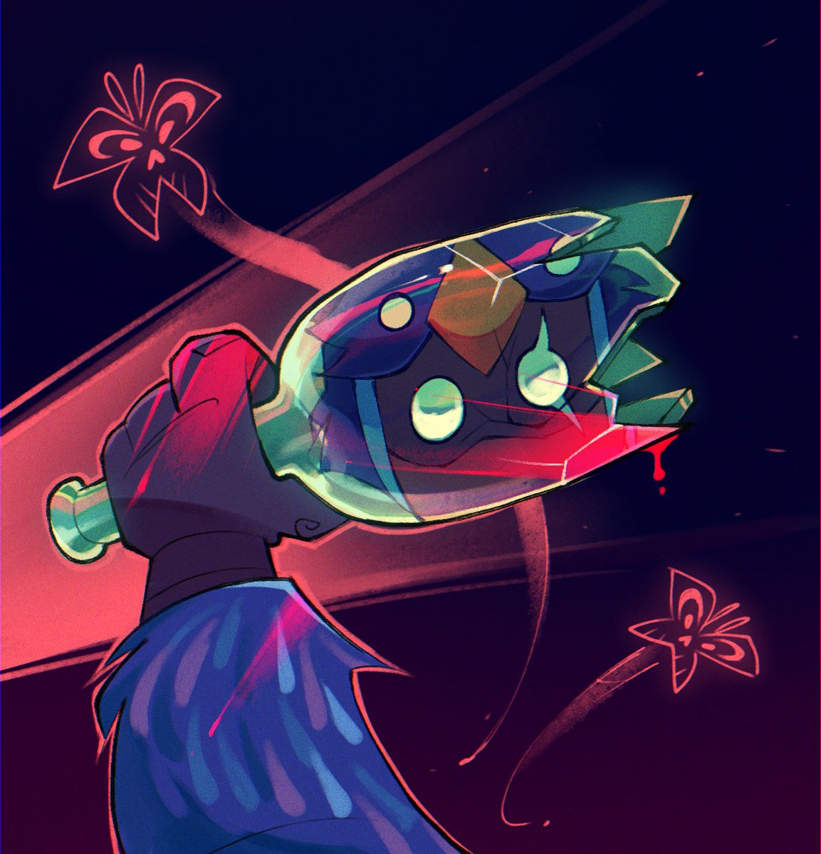 FreakingFurry's tweet image. Who's that pretty face in the mirror? ✨️🦋